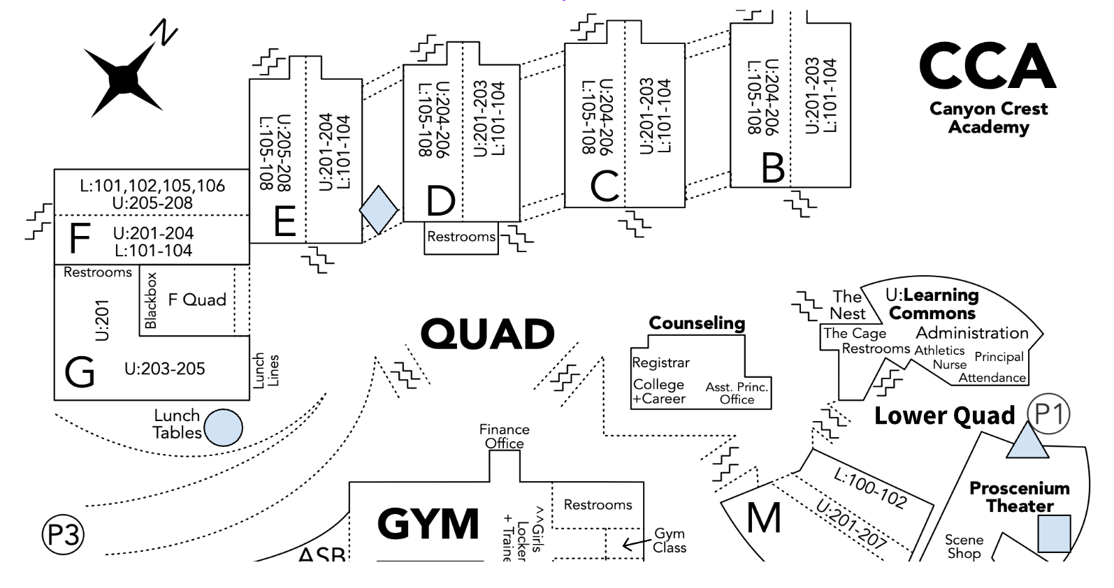 campus map
